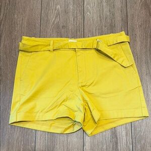 Yellow Women's Shorts